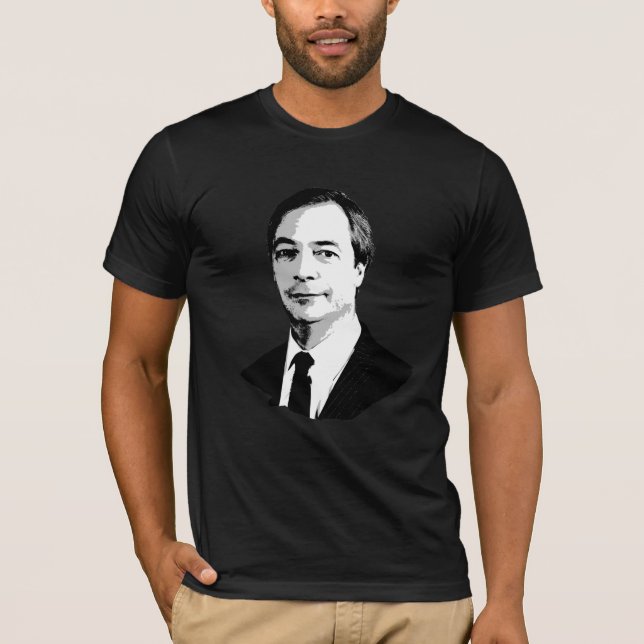 Camiseta Nigel Farage - busto - (Frente)
