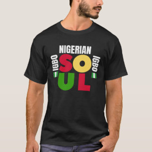 Camiseta Níger Alma Igbo Ancestralidade DNA