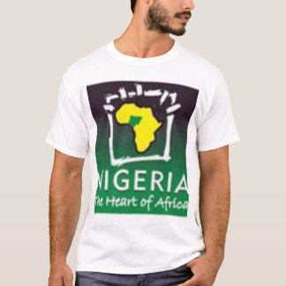 Camiseta Nigéria, coração de África