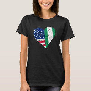 Camiseta Nigéria EUA ouviu desapontamento de bandeira niger