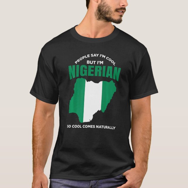 Camiseta Nigeria Pride Nigerian African American Nigerian R (Frente)