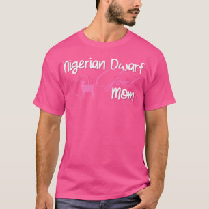 Camiseta Nigerian Dwarf Goat Mãe Vida Fazenda