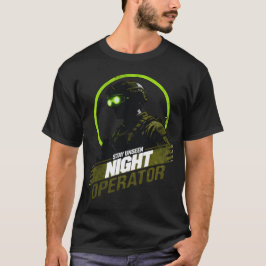 Camiseta Night Operator Stay Unseen Tactical Vision
