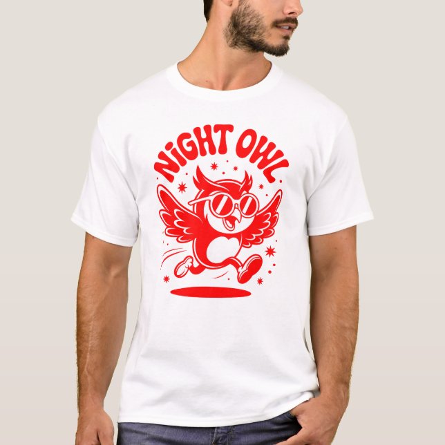 Camiseta Night Owl (Frente)