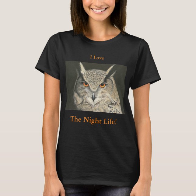Camiseta Night Owl (Frente)