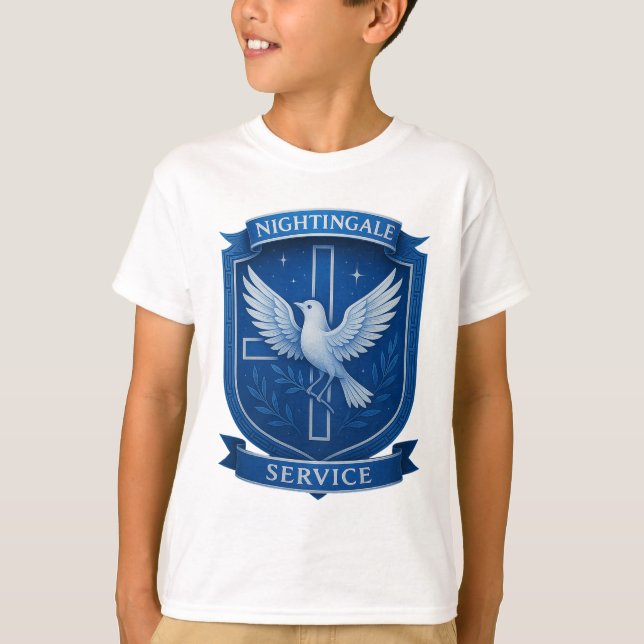 Camiseta Nightingale - Crianças (Frente)