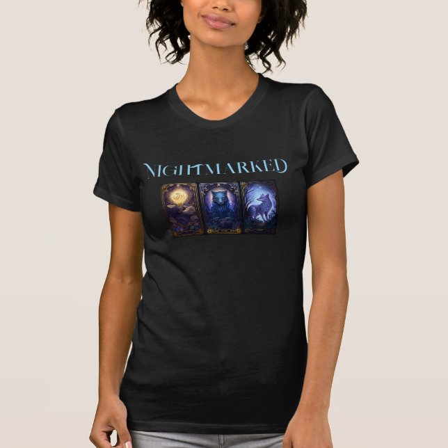 Camiseta Nightmarked feminina (Frente)