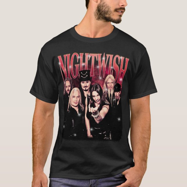 Camiseta Nightwish - Finnish symphonic metal band (Frente)