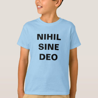 CAMISETA NIHIL SINE DEO CAMISIA