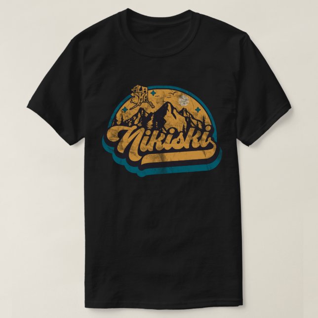 Camiseta Nikiski, Alasca (Frente do Design)