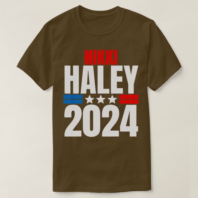 Camiseta Nikki Haley 2024 (Frente do Design)
