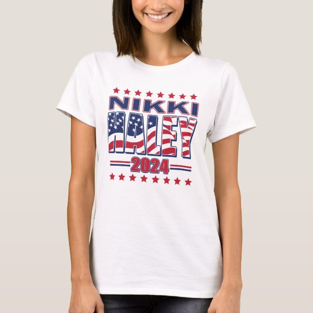 Camiseta Nikki Haley 2024 (Frente)
