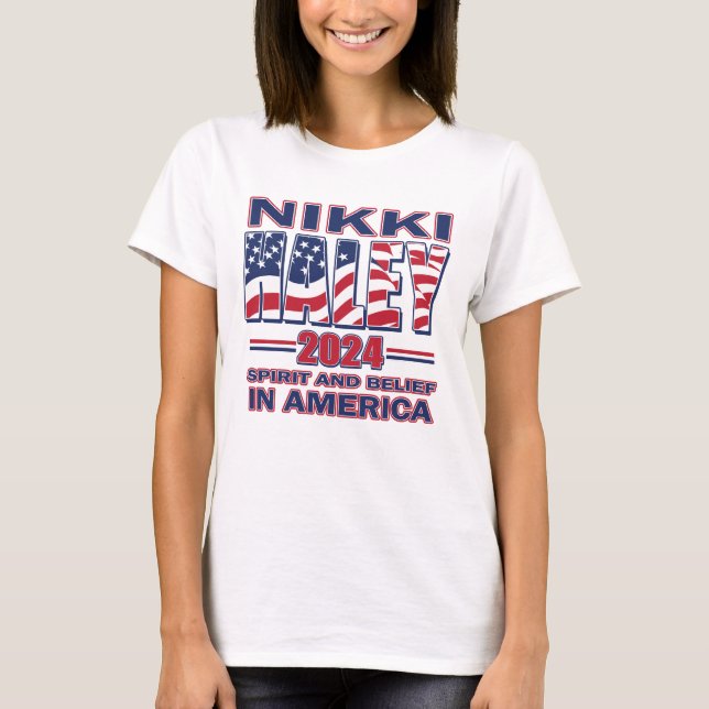 Camiseta Nikki Haley 2024 (Frente)