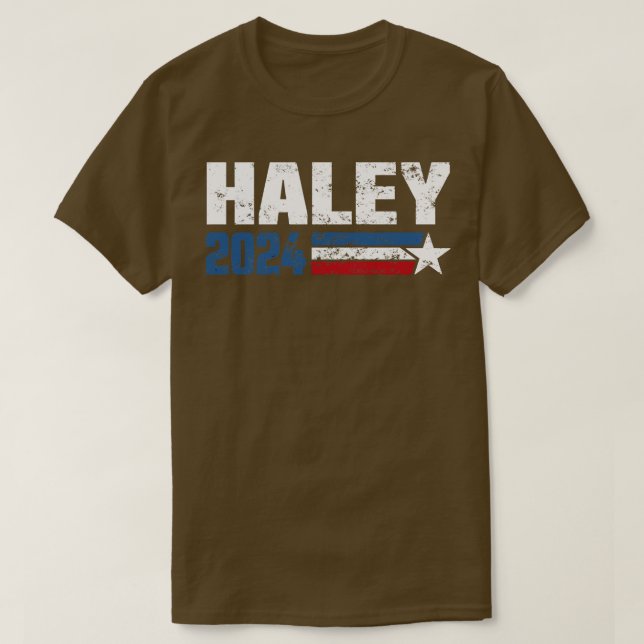 Camiseta Nikki Haley 2024 1 (Frente do Design)