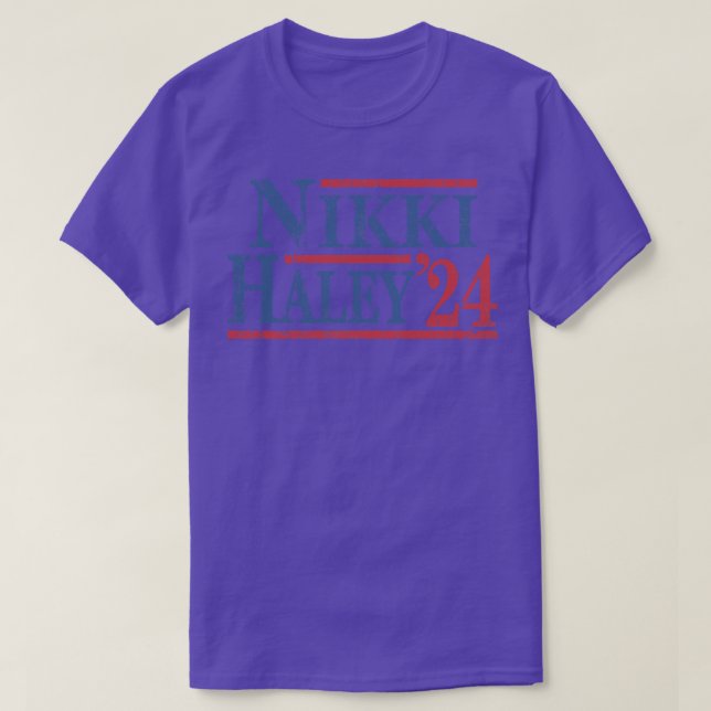 Camiseta Nikki Haley 24 1 (Frente do Design)