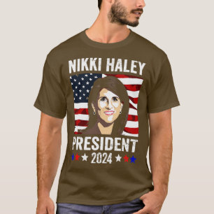 Camiseta Nikki Haley para a Campanha Nikki Haley 2024