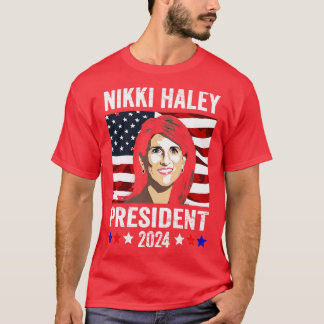 Camiseta Nikki Haley para a Campanha Nikki Haley 2024