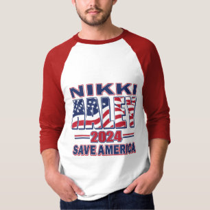 Camiseta Nikki Haley Salve a América
