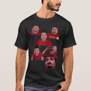 Camiseta Nikocado Abacate Meme Gordo Paródia Fast Food
