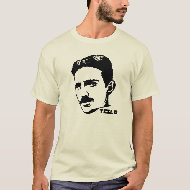 Camiseta Nikola Tesla (Frente)