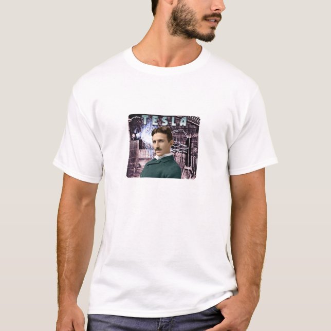 Camiseta Nikola Tesla (Frente)