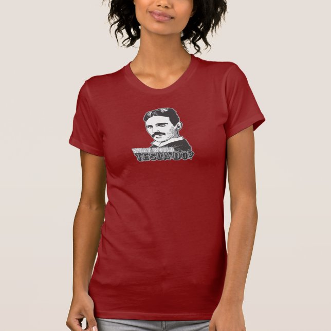 Camiseta Nikola Tesla (Frente)