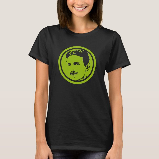Camiseta Nikola Tesla (Frente)