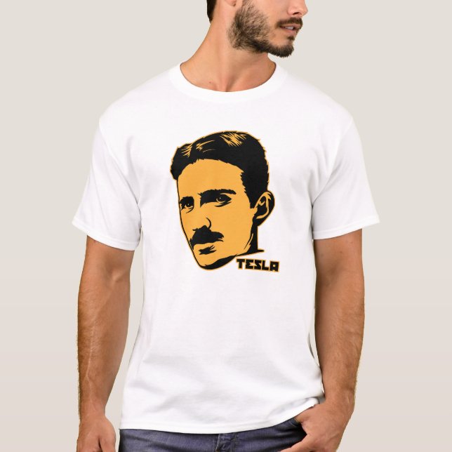 Camiseta Nikola Tesla (Frente)