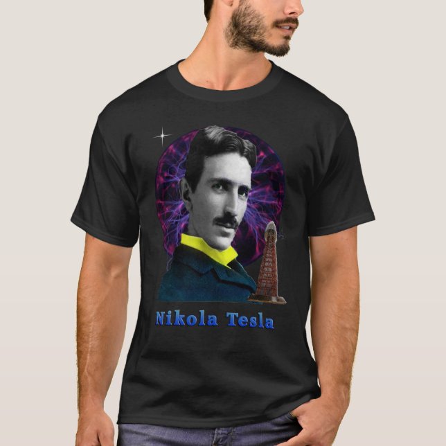 Camiseta Nikola tesla (Frente)