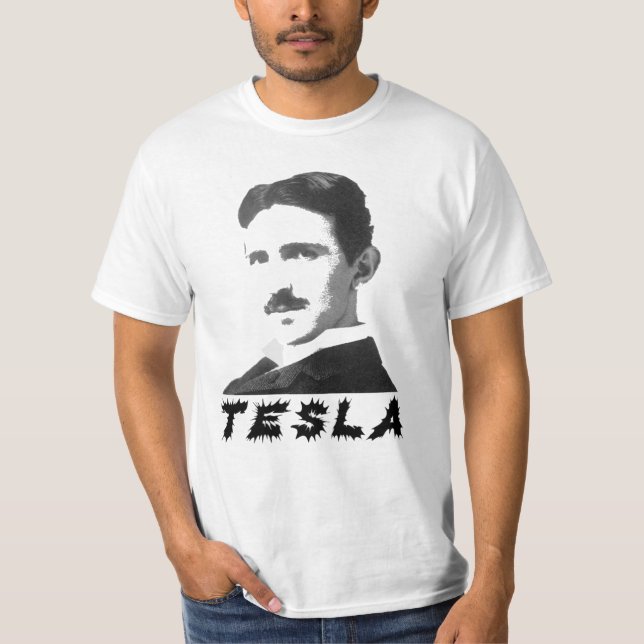 Camiseta Nikola Tesla (Frente)