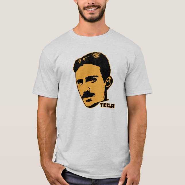Camiseta Nikola Tesla (Frente)