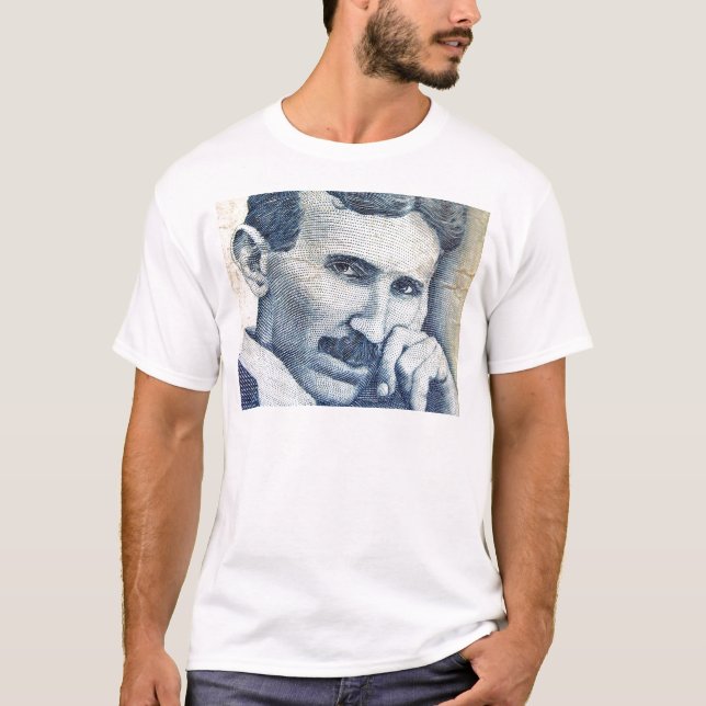 Camiseta Nikola Tesla (Frente)