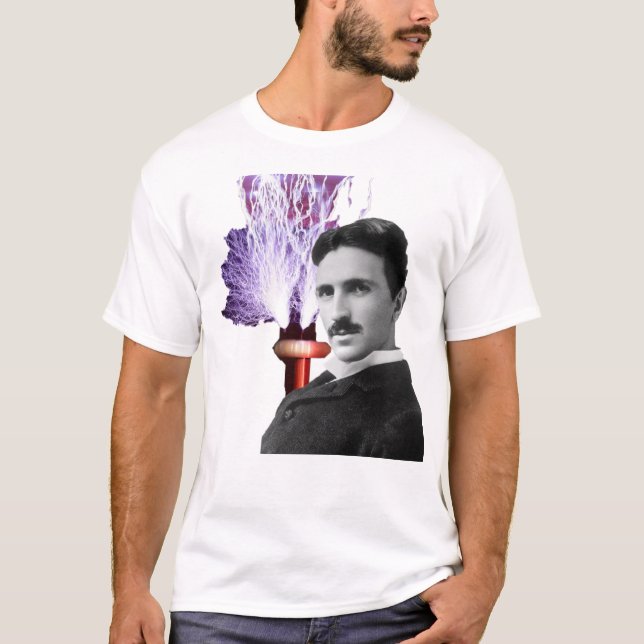 Camiseta Nikola Tesla (Frente)