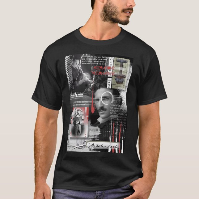 Camiseta NIKOLA TESLA Classic599png599 (Frente)