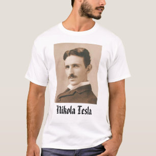 Camiseta Nikola Tesla - personalizada