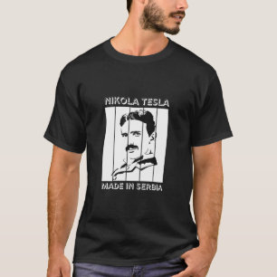 Camiseta Nikola Tesla Retro Style T-Shirt