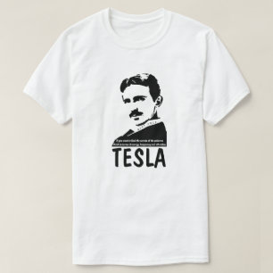 Camiseta Nikola Tesla Segredos Da Citação Da Ciência Do 