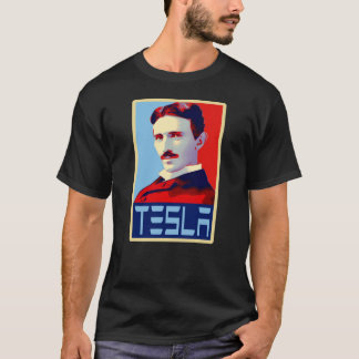 Camiseta Nikola Tesla Tribute em Shepard Fairey Style2206pn