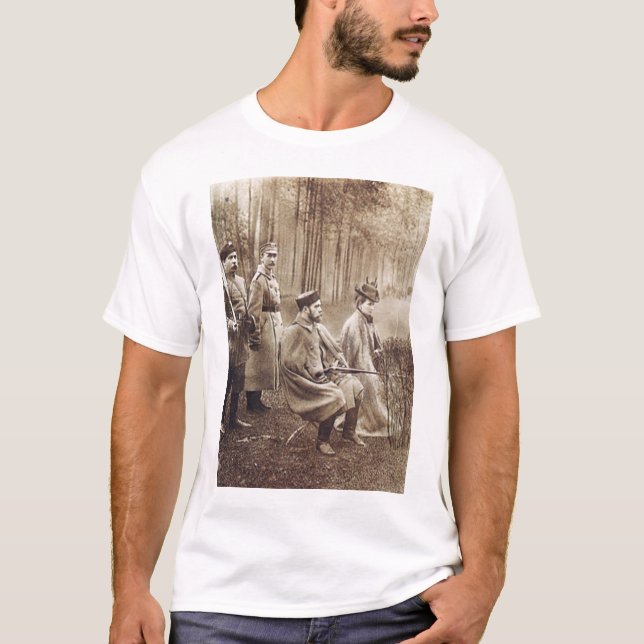 Camiseta Nikolai II durante a caça (Frente)