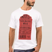 Camiseta Nilbog milk