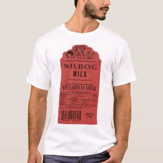 Camiseta Nilbog milk