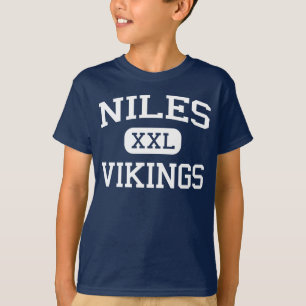 Camiseta Niles - Viquingues - segundo grau - Niles Michigan