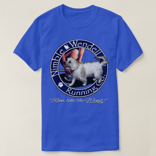Camiseta Nimble Wendell Running Co Painterlysalmão (Frente do Design)
