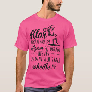 Camiseta Nimm den billigeren Fotografen