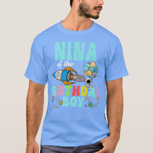 Camiseta Nina Do Astronauta Boy Party De Astronauta