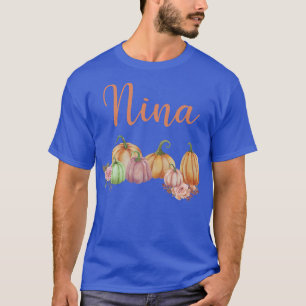 Camiseta Nina Do Pequeno Pumpkin Primeiro Aniversário Da Au