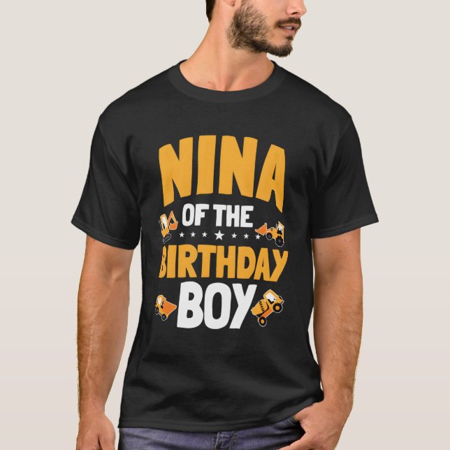 Camiseta Nina Do Trabalhador De Construção, Py (Frente)