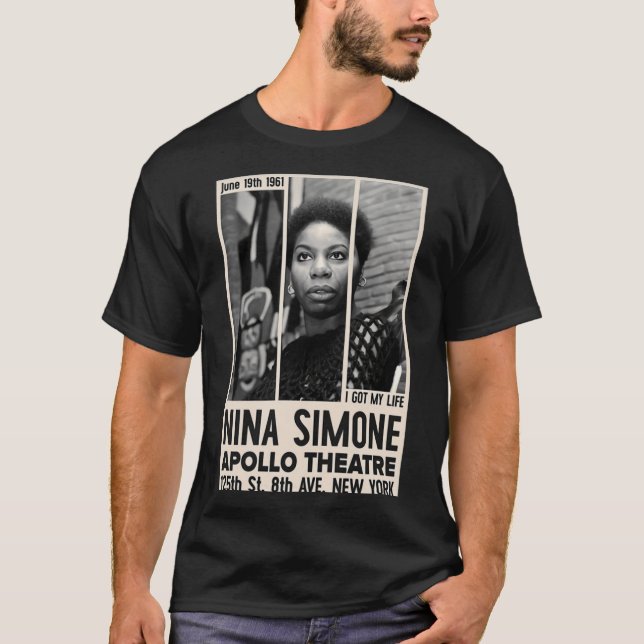 Camiseta Nina Jazz Concert Poster girl (Frente)
