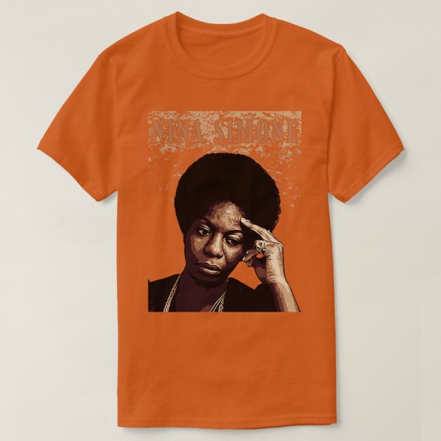 Camiseta Nina Simone (Frente do Design)