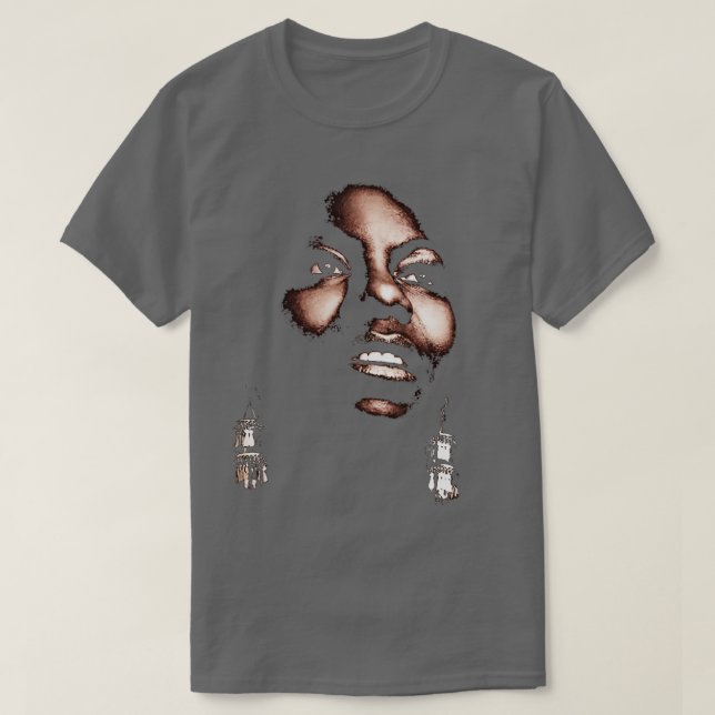 Camiseta Nina Simone 1 (Frente do Design)